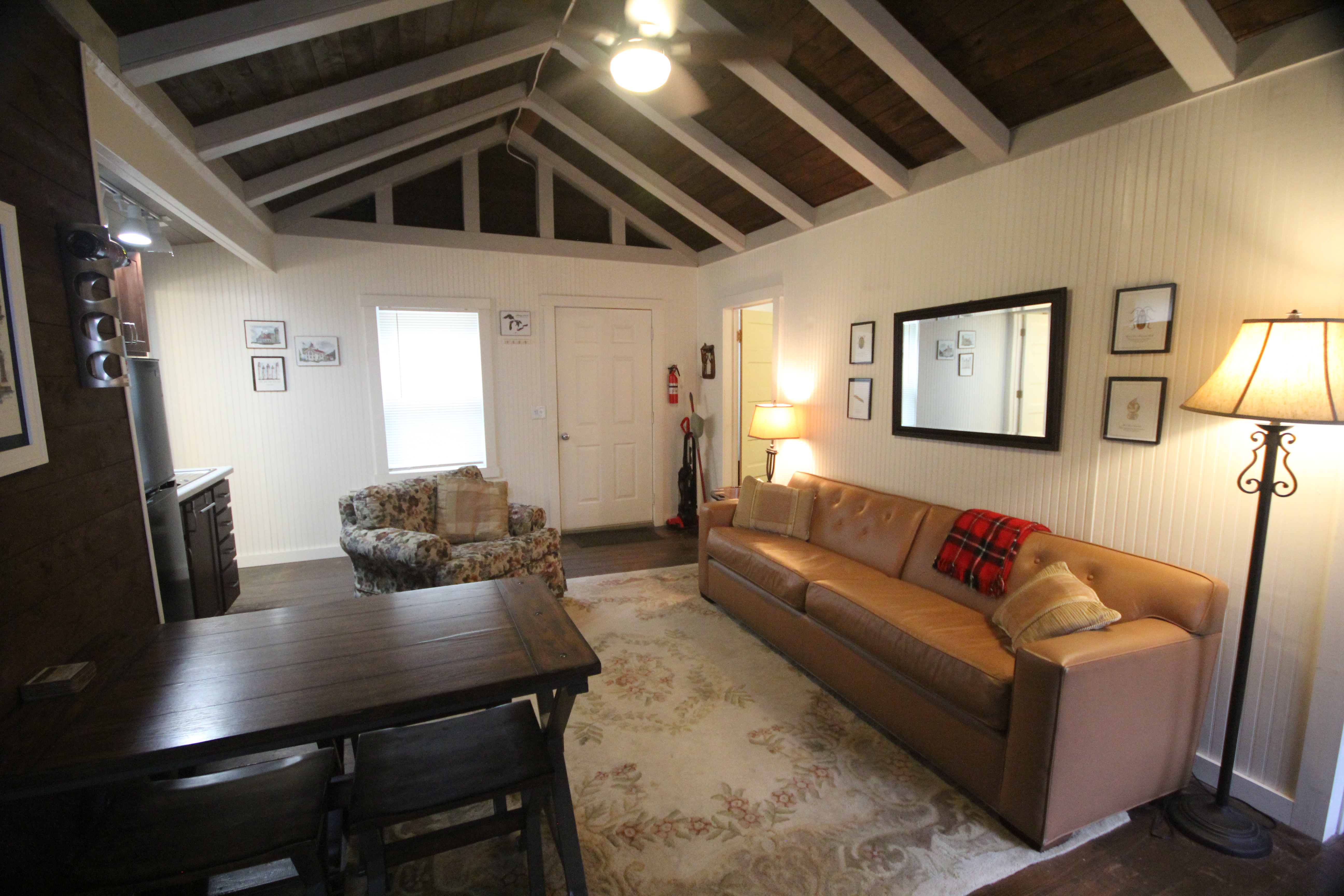 3 Bedroom Cottage Rental Whispering Surf Campground at Bass Lake Pentwater Michigan