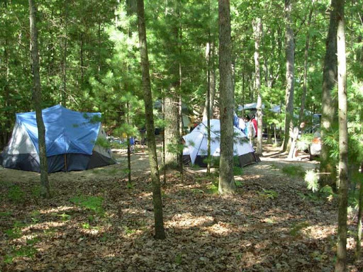Tent Campsites Whispering Surf Campground at Bass Lake